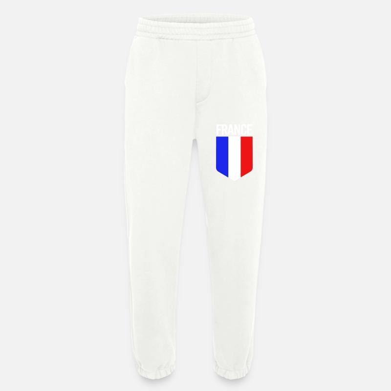 Frankreich - Heavyweight Jogginghose - made by SPREAD  - OFF WHITE