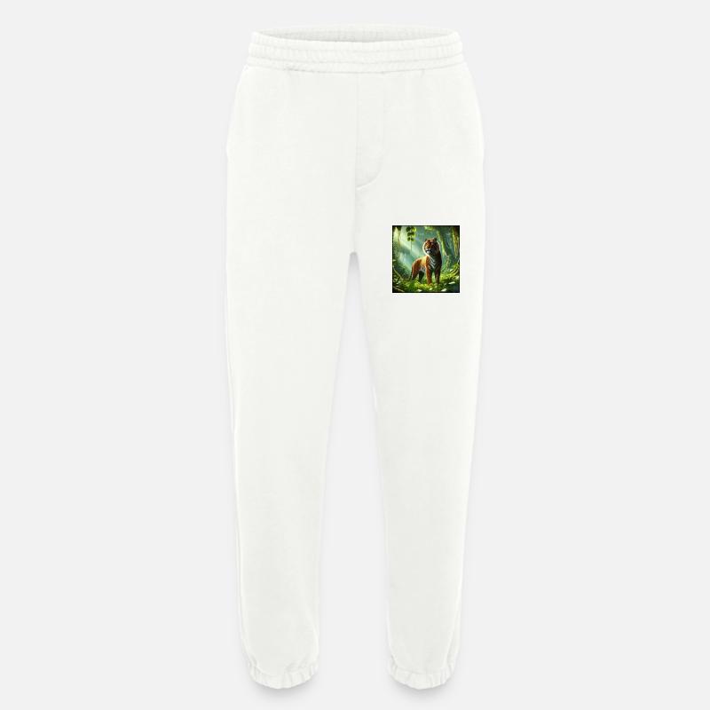 Tiger - Heavyweight Jogginghose - made by SPREAD  - OFF WHITE