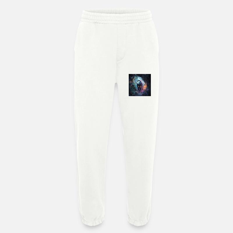 FANTASY Forest Cat 4 - Heavyweight Jogginghose - made by SPREAD  - OFF WHITE