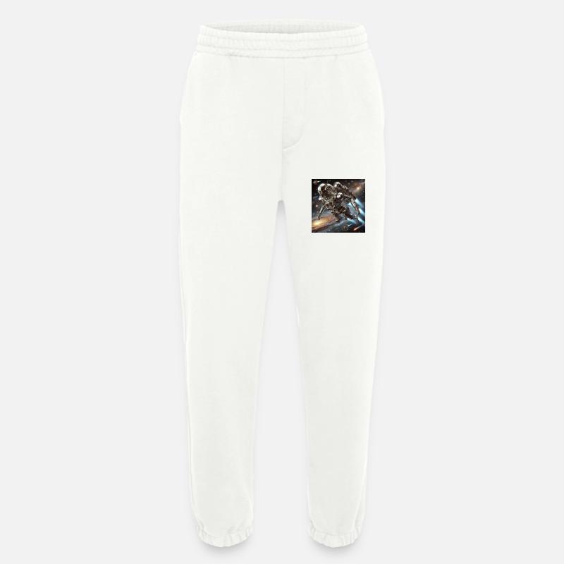 Roboter im Weltall - Heavyweight Jogginghose - made by SPREAD  - OFF WHITE