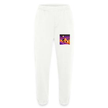 A secret place - Heavyweight Jogging Pants - made by SPREAD  - OFF WHITE - Front