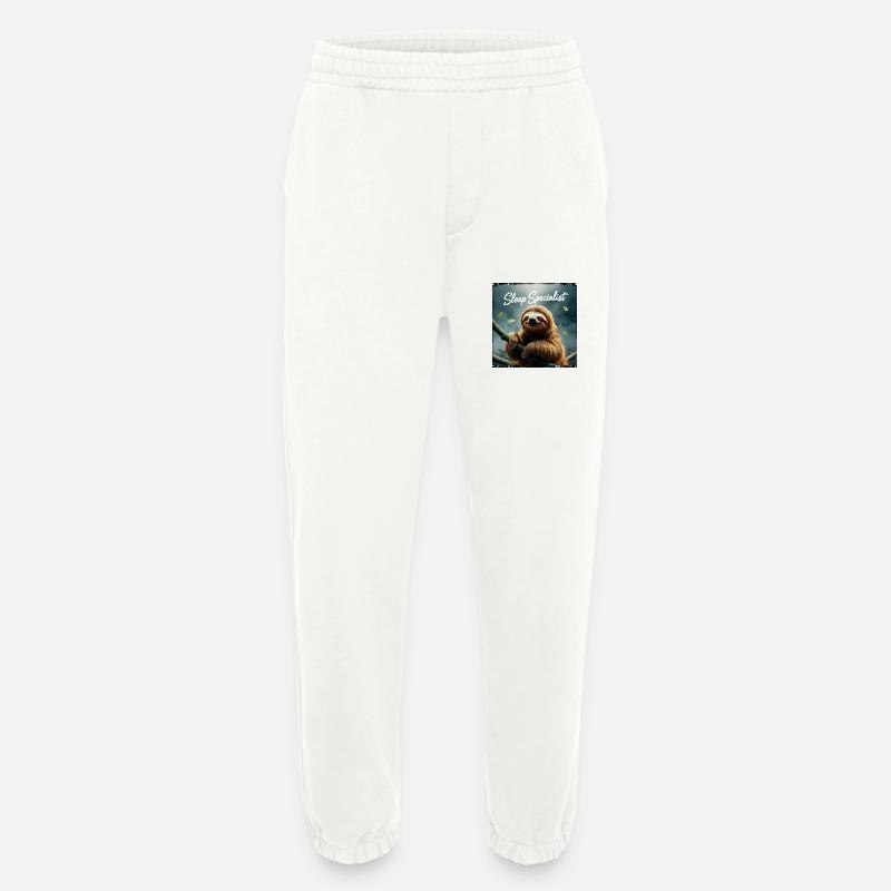 Søvn specialist - Heavyweight organic joggingbukser made in EU - OFF WHITE