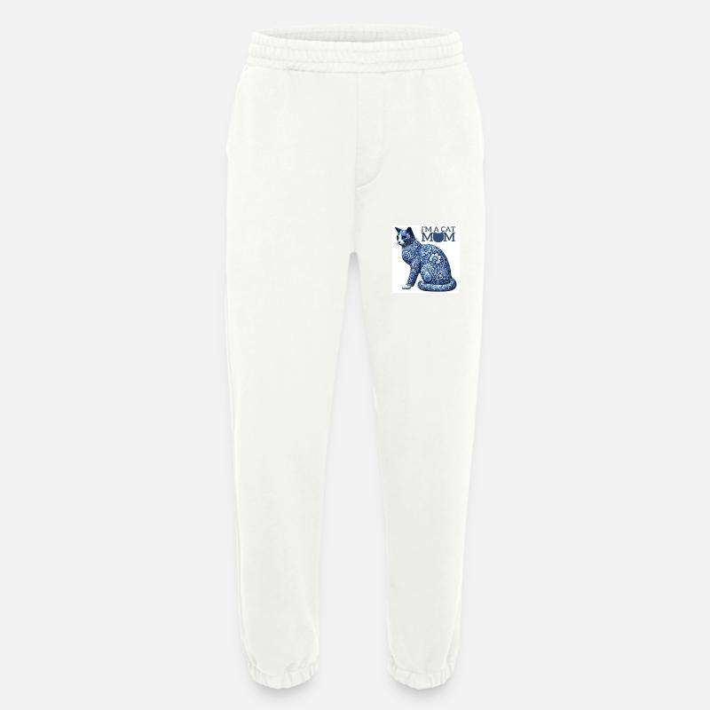 Katze .01 - Heavyweight Jogginghose - made by SPREAD  - OFF WHITE
