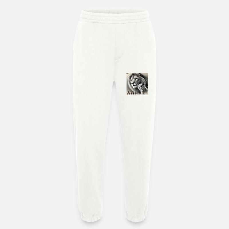 König Löwe II - Heavyweight Jogginghose - made by SPREAD  - OFF WHITE