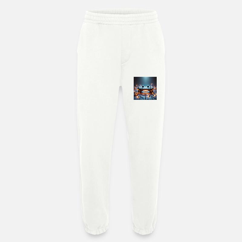 PS Controller - Heavyweight Jogging Pants - made by SPREAD  - OFF WHITE