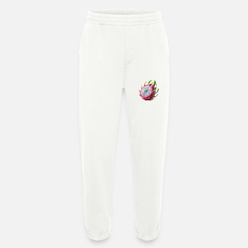Dragon Fruit – Exotic Beauty - Heavyweight Jogging Pants - made by SPREAD  - OFF WHITE