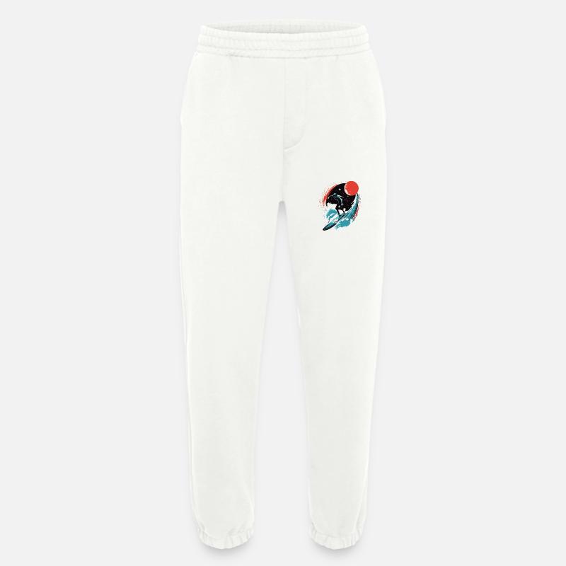 Cosmic Surf - Heavyweight Jogginghose - made by SPREAD  - OFF WHITE