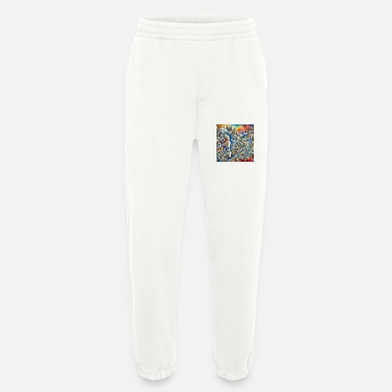 Die Heutige Gesellschaft - Heavyweight Jogginghose - made by SPREAD  - OFF WHITE