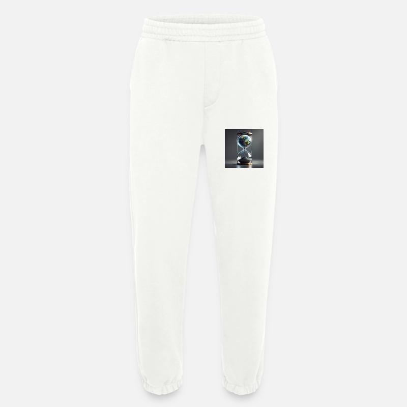 Die Zeit läuft! (C) - Heavyweight Jogginghose - made by SPREAD  - OFF WHITE