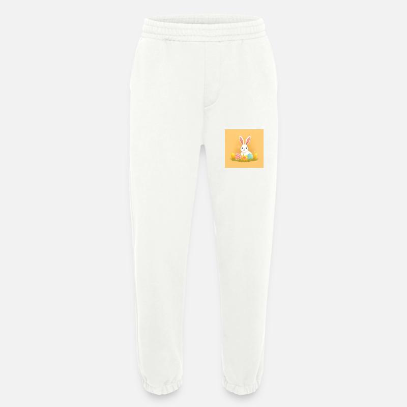 Ostertraum mit Hasi- - Heavyweight Jogginghose - made by SPREAD  - OFF WHITE