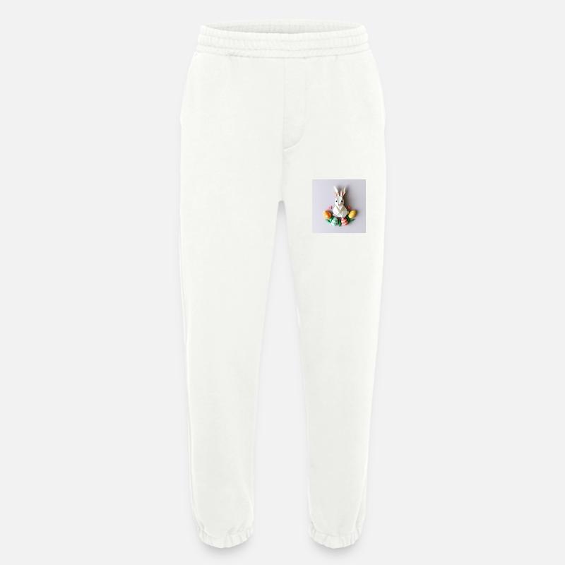 Das große Hasenhüpfen - Heavyweight Jogginghose - made by SPREAD  - OFF WHITE