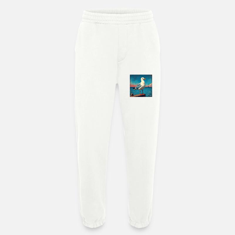 Hello, have a nice day - Heavyweight Jogging Pants - made by SPREAD  - OFF WHITE