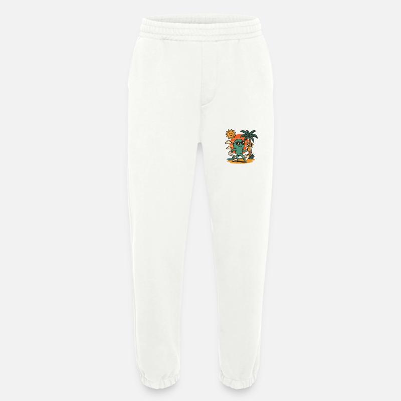 Gute Laune - Heavyweight Jogginghose - made by SPREAD  - OFF WHITE