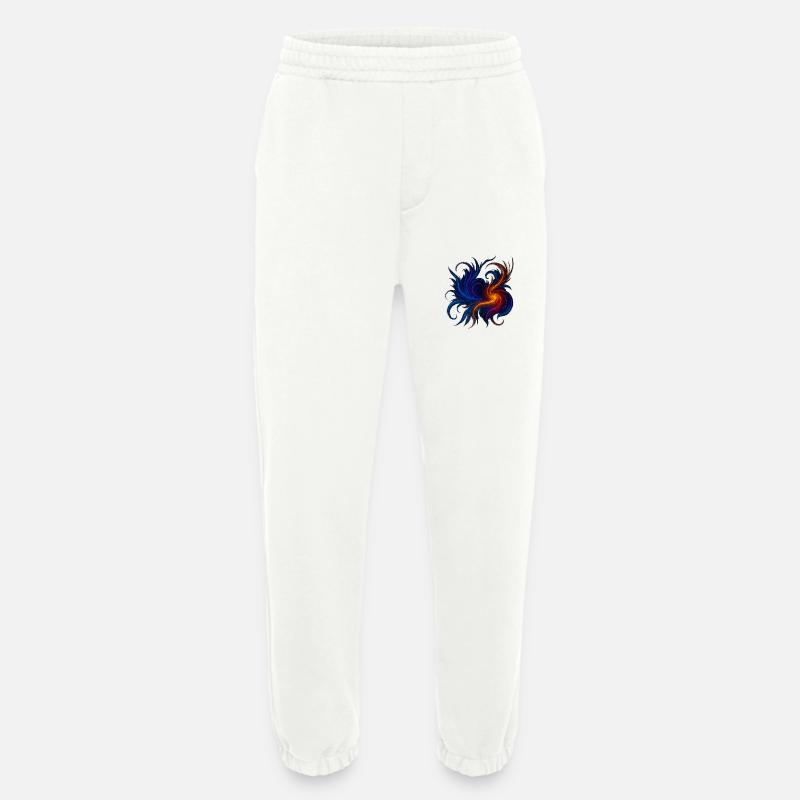 Cosmic Flow – une collection de - Pantalon de jogging bio épais fabriqué en UE - OFF WHITE
