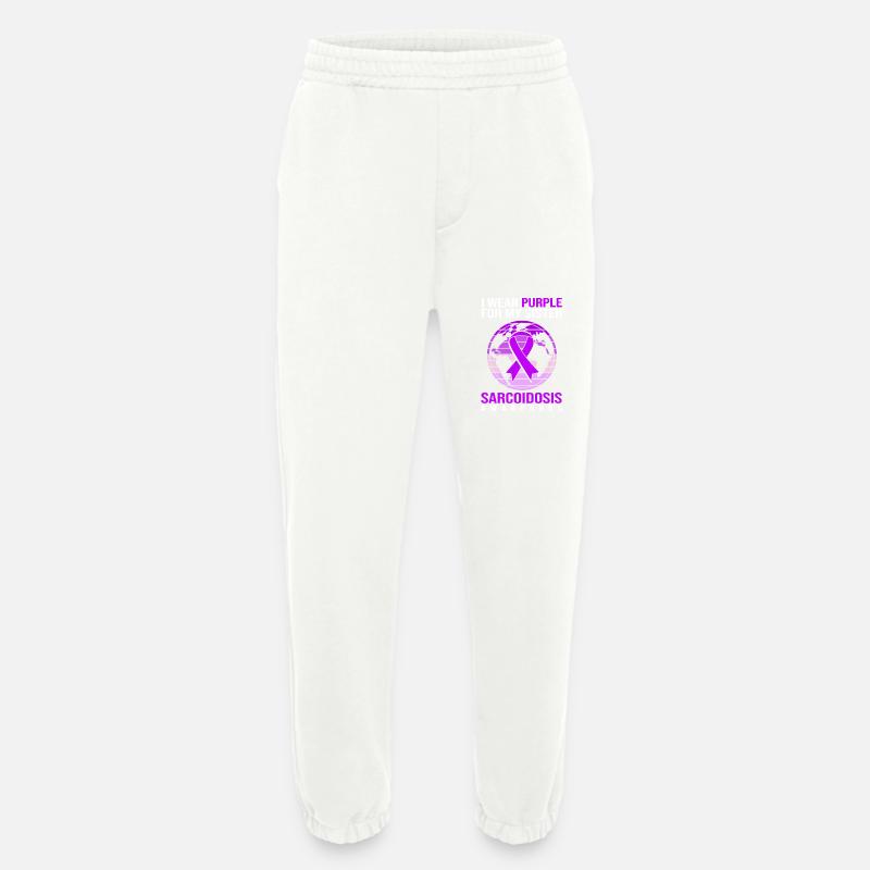 Sarkoidose Schwester - Heavyweight Jogginghose - made by SPREAD  - OFF WHITE