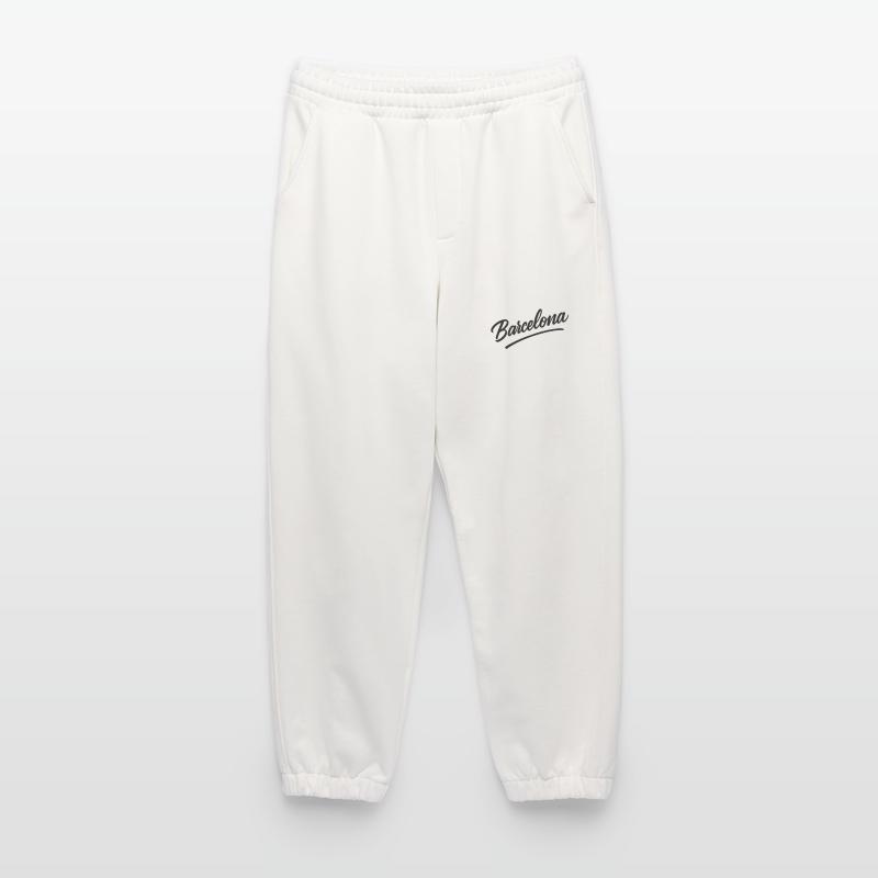 Barcelona Script mit Bogenlinie Heavyweight Jogginghose - made by SPREAD 