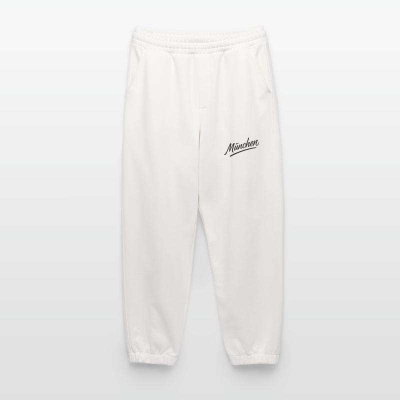 Munich Script Flair Heavyweight Jogging Pants - made by SPREAD 