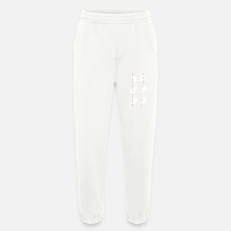 Pole Dance - Heavyweight Jogginghose - made by SPREAD  - OFF WHITE