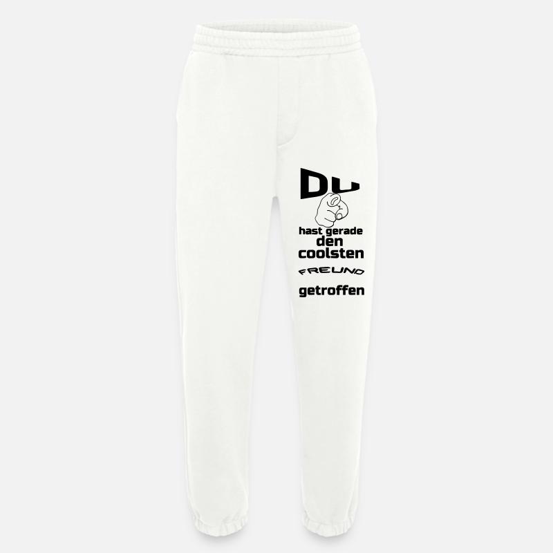 Coolster Freund Geschenk - Heavyweight Jogginghose - made by SPREAD - OFF WHITE