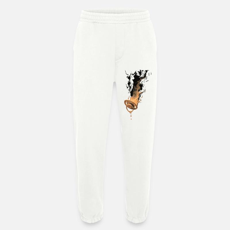 Burning pacifier - Heavyweight Jogging Pants - made by SPREAD - OFF WHITE