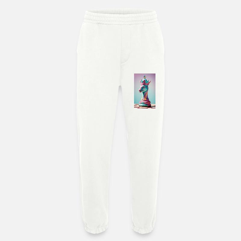 Chess | Chess piece | Chess player - Heavyweight Jogging Pants - made by SPREAD  - OFF WHITE