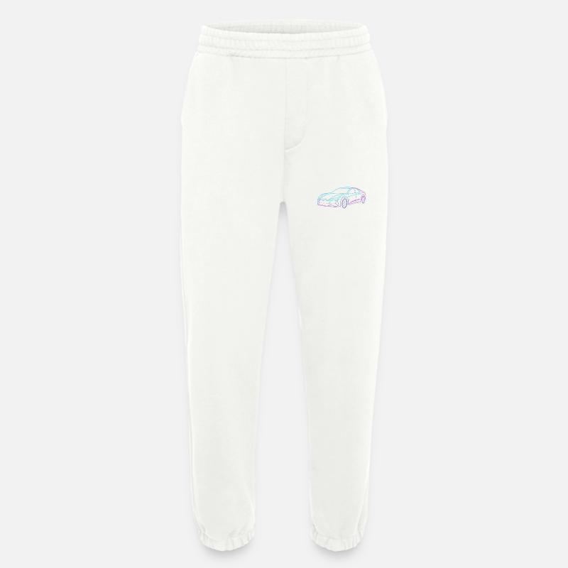 Neon Artform Auto - Heavyweight Jogginghose - made by SPREAD  - OFF WHITE