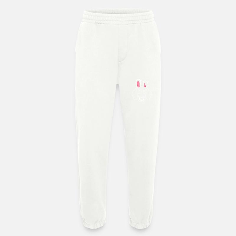 Hase Hund Dackel - Heavyweight Jogginghose - made by SPREAD - OFF WHITE