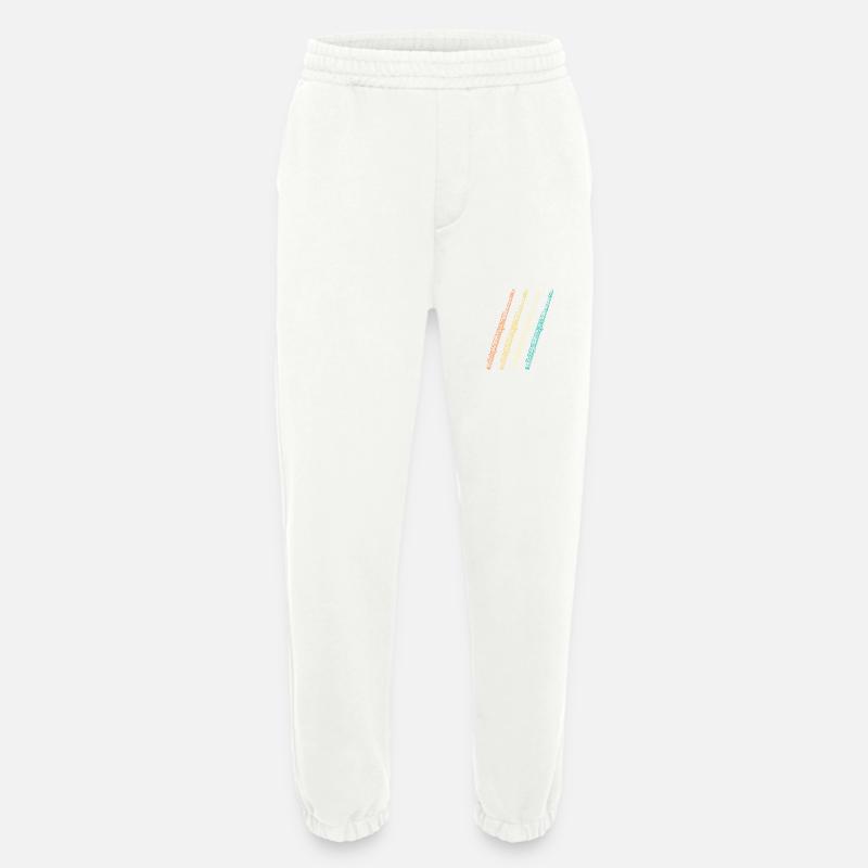 Flûtiste Evolution Flûte - Pantalon de jogging bio épais fabriqué en UE - OFF WHITE