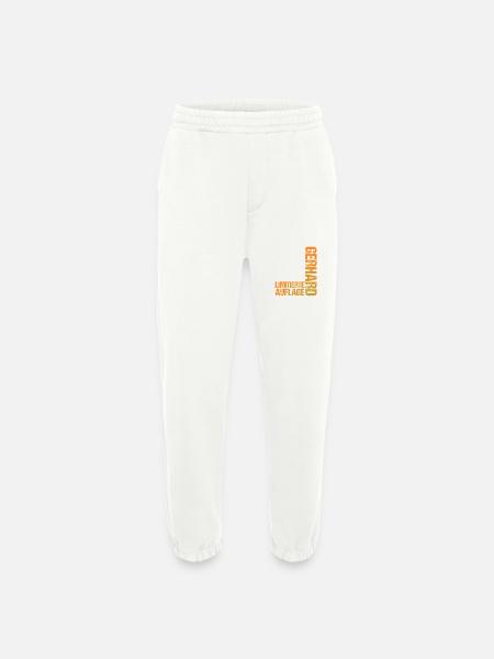 Gerhard - Pantalon de jogging bio épais fabriqué en UE - OFF WHITE