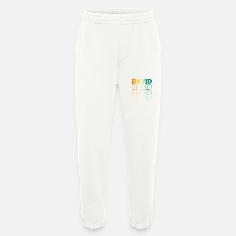 David - Heavyweight Jogginghose - made by SPREAD  - OFF WHITE