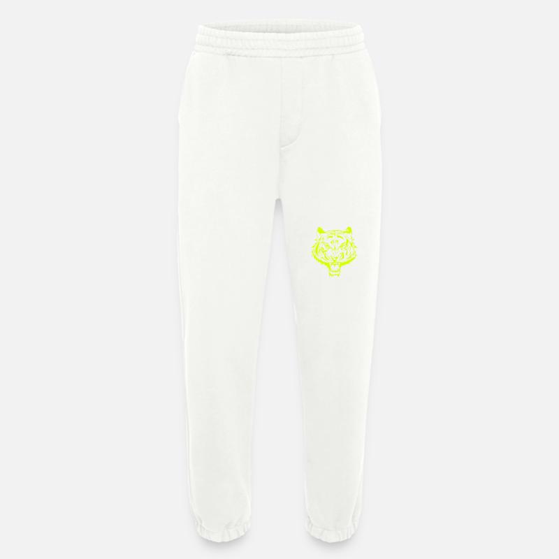 Roaring Tiger – TEAM28 Style - Heavyweight Jogging Pants - made by SPREAD - OFF WHITE