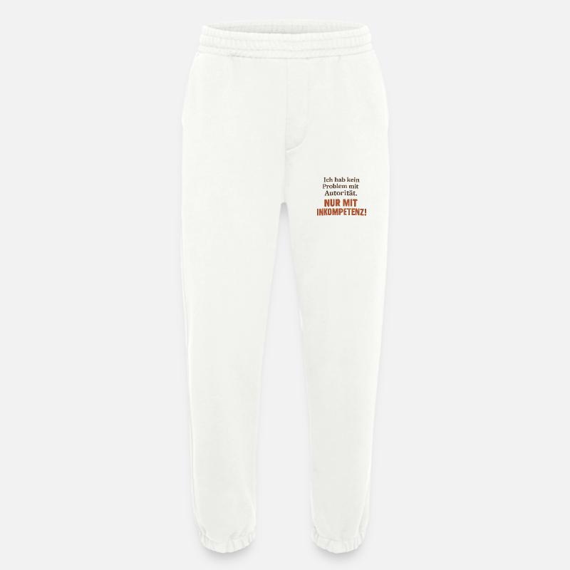 Inkompetenz - Heavyweight Jogginghose - made by SPREAD  - OFF WHITE