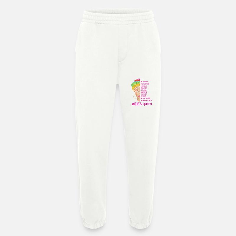 Sternzeichen Widder - Heavyweight Jogginghose - made by SPREAD - OFF WHITE