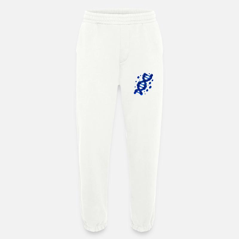 3D DNS Helix Molekül Blau - Heavyweight Jogginghose - made by SPREAD  - OFF WHITE