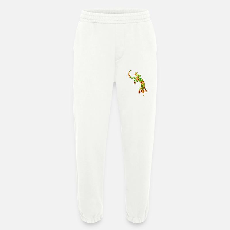 eidechse e 110 - Heavyweight Jogginghose - made by SPREAD  - OFF WHITE