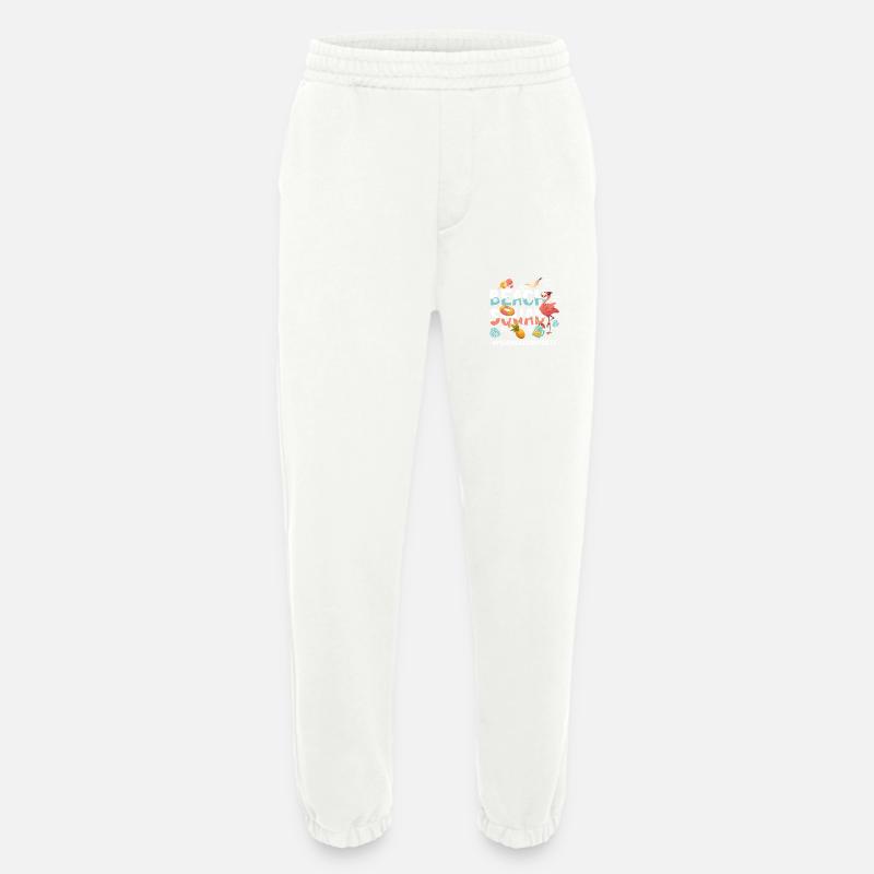 Pharmacist Vacation Beach Group - Heavyweight Jogging Pants - made by SPREAD  - OFF WHITE