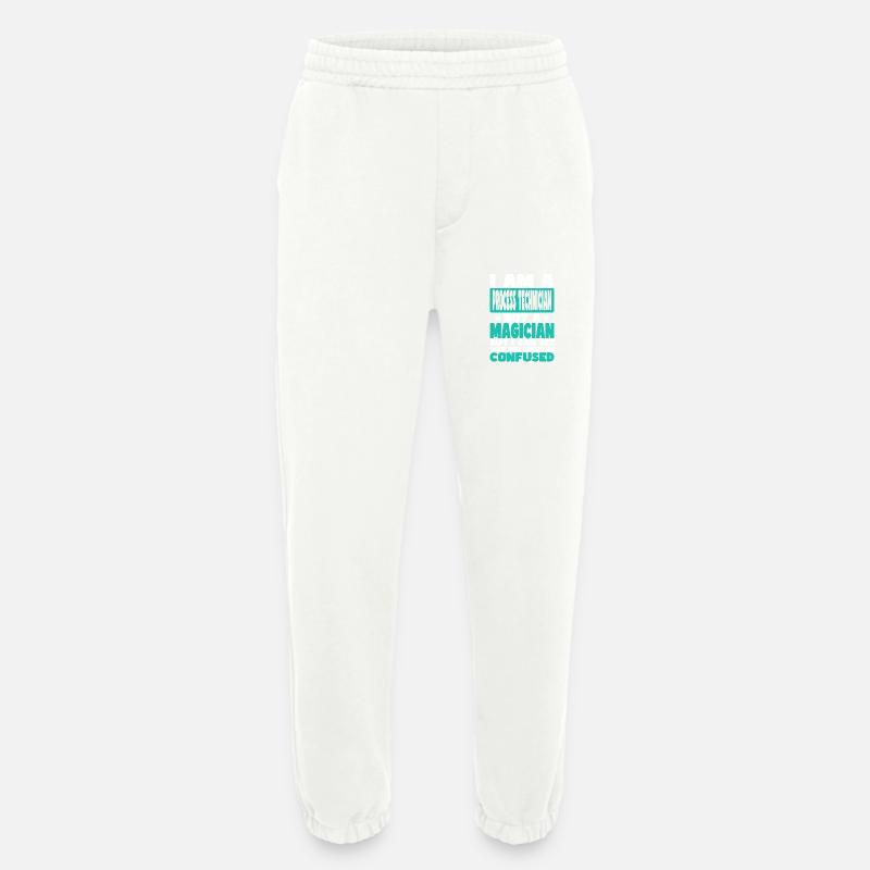 Process Technician - Heavyweight Jogging Pants - made by SPREAD  - OFF WHITE