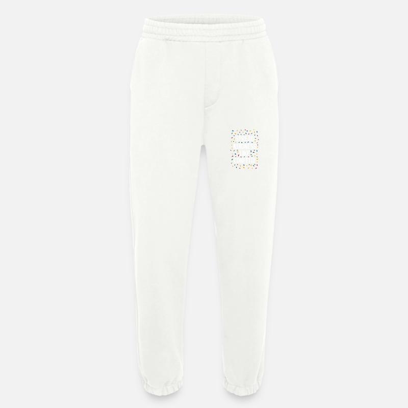 Spread Kindness Like Confetti - Heavyweight Jogginghose - made by SPREAD  - OFF WHITE