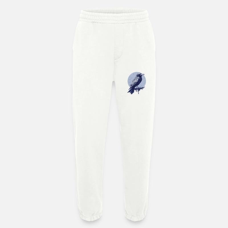 Rabe Krähe - Heavyweight Jogginghose - made by SPREAD  - OFF WHITE