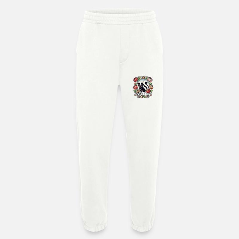 Stinker Skunk - Heavyweight Jogginghose - made by SPREAD  - OFF WHITE