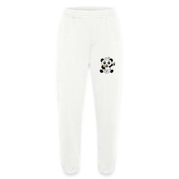kind baby rassel schnuller windel kleines junges s - Heavyweight Jogginghose - made by SPREAD  - OFF WHITE - Vorne