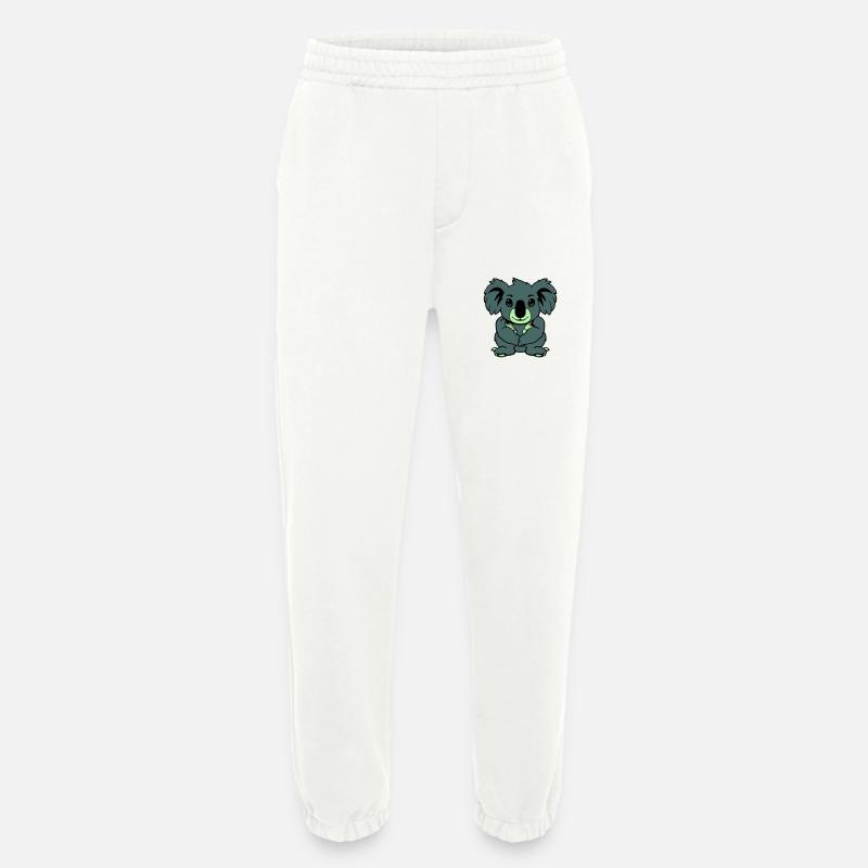 koalabär comic tier - Heavyweight Jogginghose - made by SPREAD - OFF WHITE