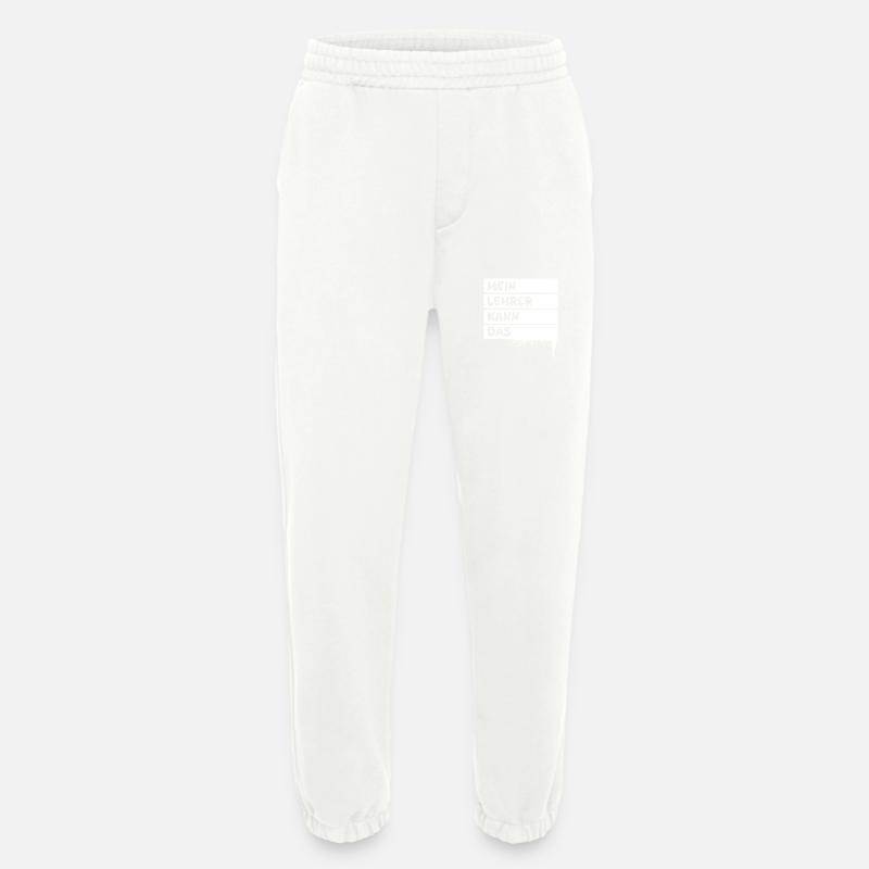Gift for Teacher - Heavyweight Jogging Pants - made by SPREAD  - OFF WHITE