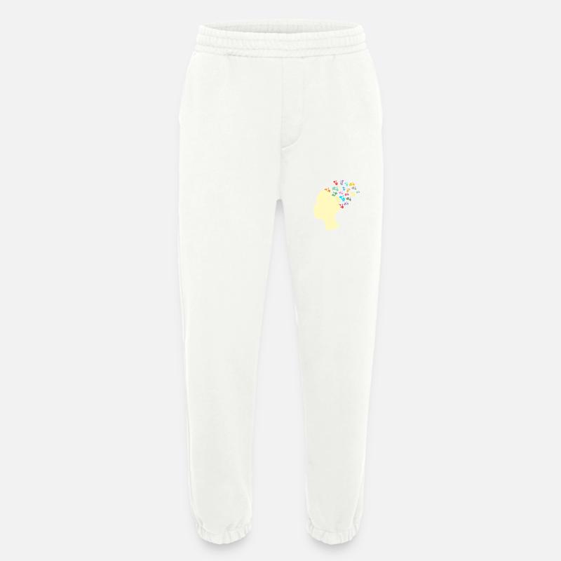 Roller im Kopf - Heavyweight Jogginghose - made by SPREAD  - OFF WHITE