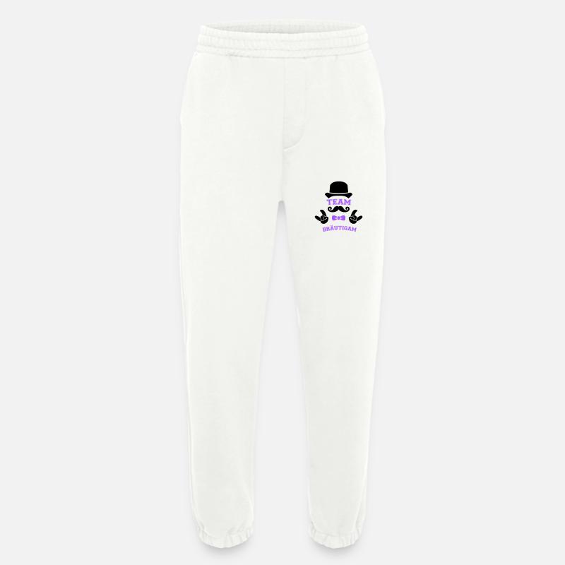 team bräutigam - Heavyweight Jogginghose - made by SPREAD  - OFF WHITE
