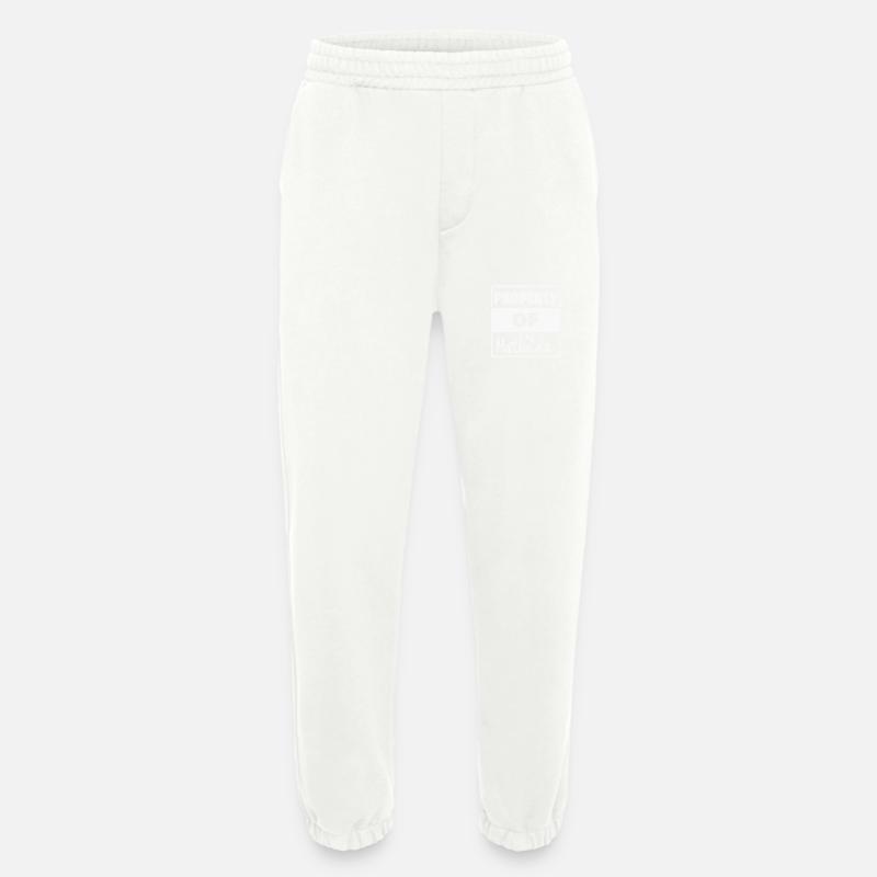First name Mathilda - Heavyweight Jogging Pants - made by SPREAD  - OFF WHITE