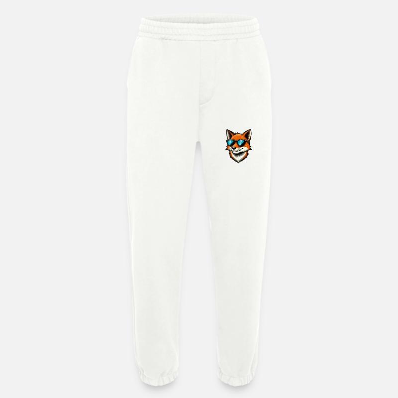 fuchs comic sonnenbrille - Heavyweight Jogginghose - made by SPREAD  - OFF WHITE