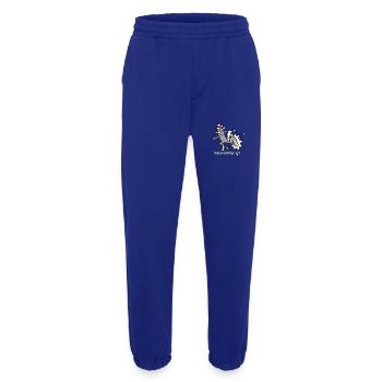 Kick Game Lit – Urban Sneaker Style - Heavyweight Jogginghose - made by SPREAD  - Iconic Blue - Vorne