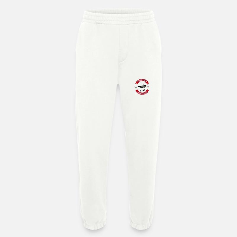 Flying is my passion - Heavyweight Jogginghose - made by SPREAD  - OFF WHITE
