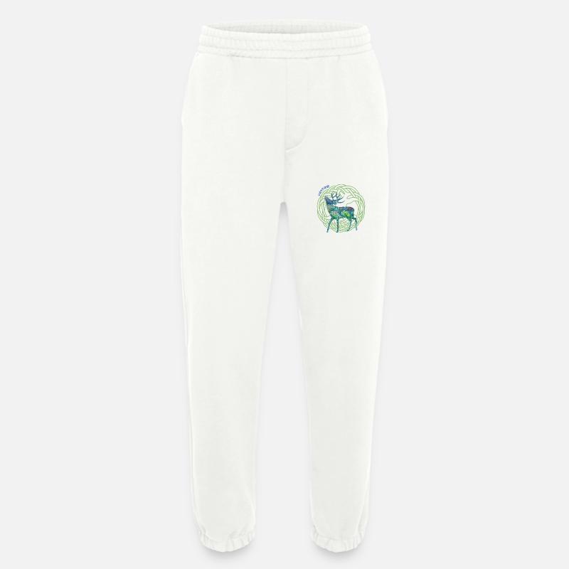 hirsch durathror e 115 - Heavyweight Jogginghose - made by SPREAD  - OFF WHITE